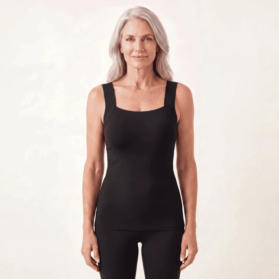 Canotta modellante con reggiseno integrato