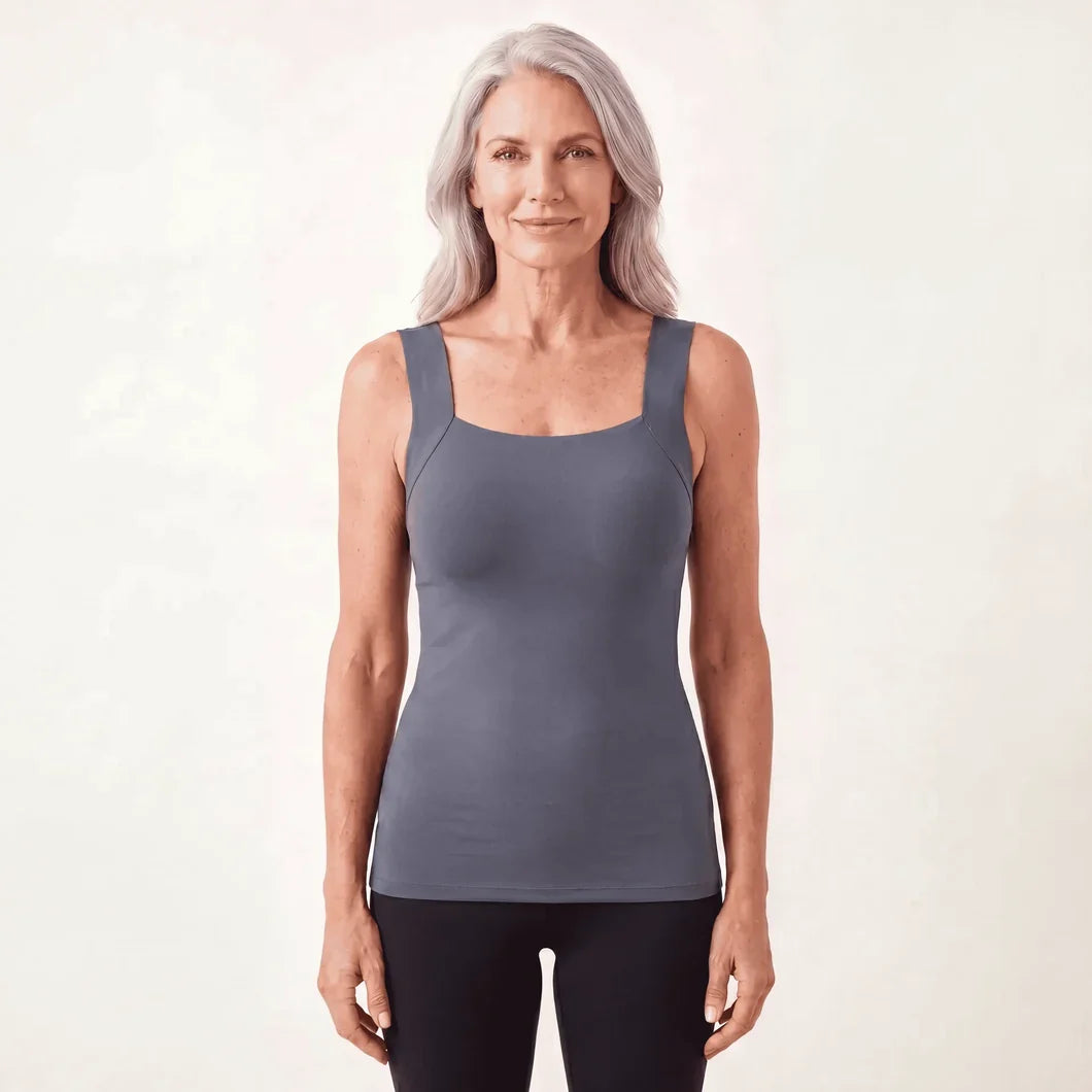 Canotta modellante con reggiseno integrato