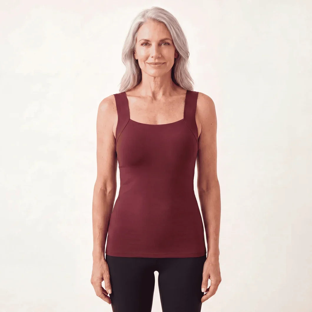 Canotta modellante con reggiseno integrato