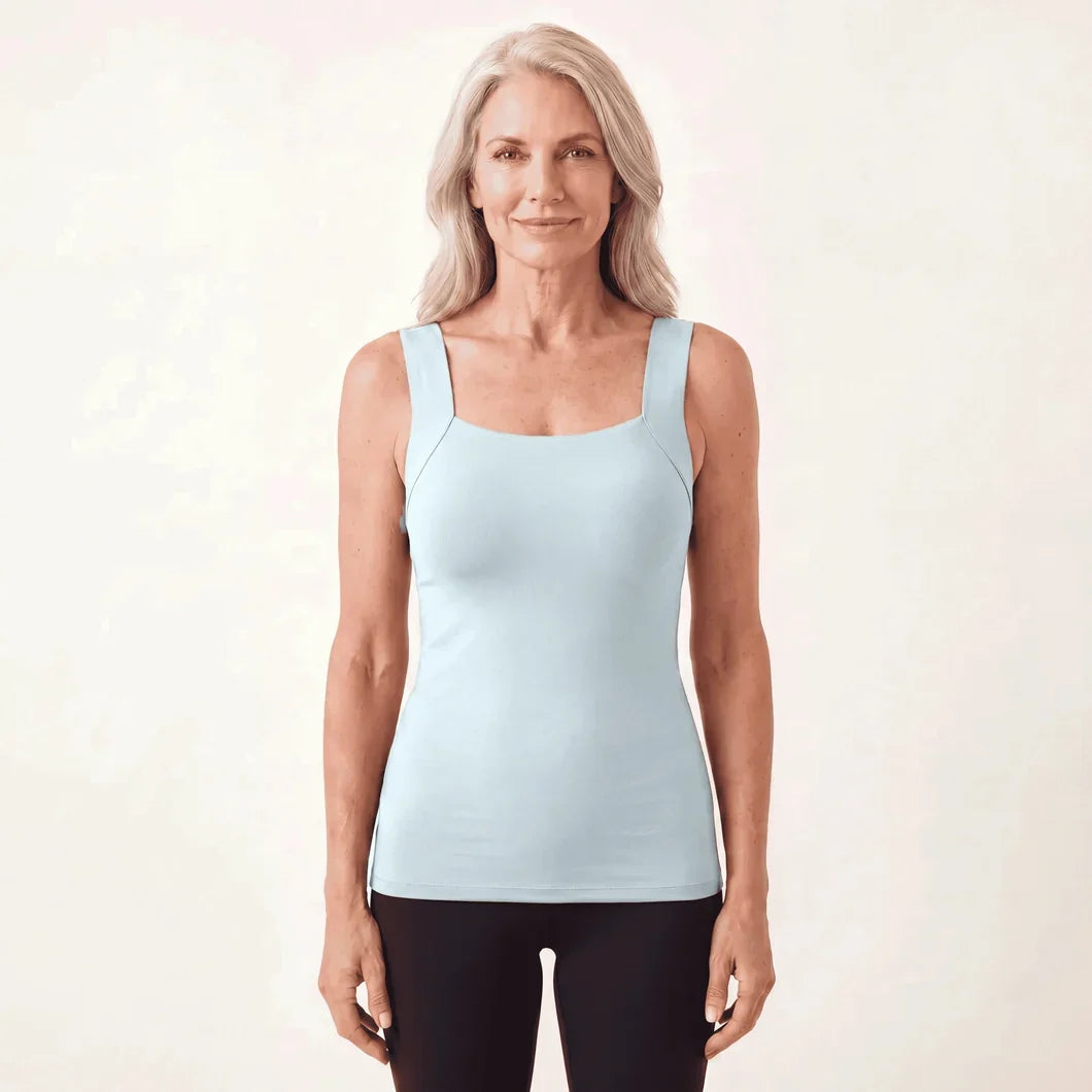 Canotta modellante con reggiseno integrato
