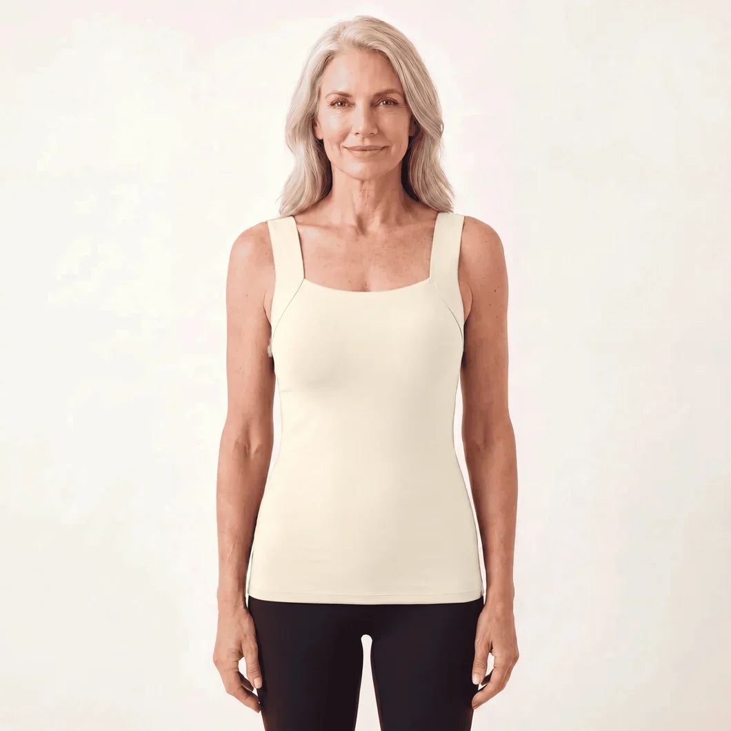 Canotta modellante con reggiseno integrato